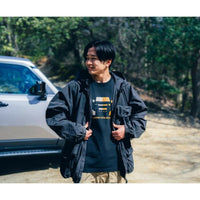 NANGA x Toyotal Land Cruiser Tee -2 Color HLY & CHOCCICO