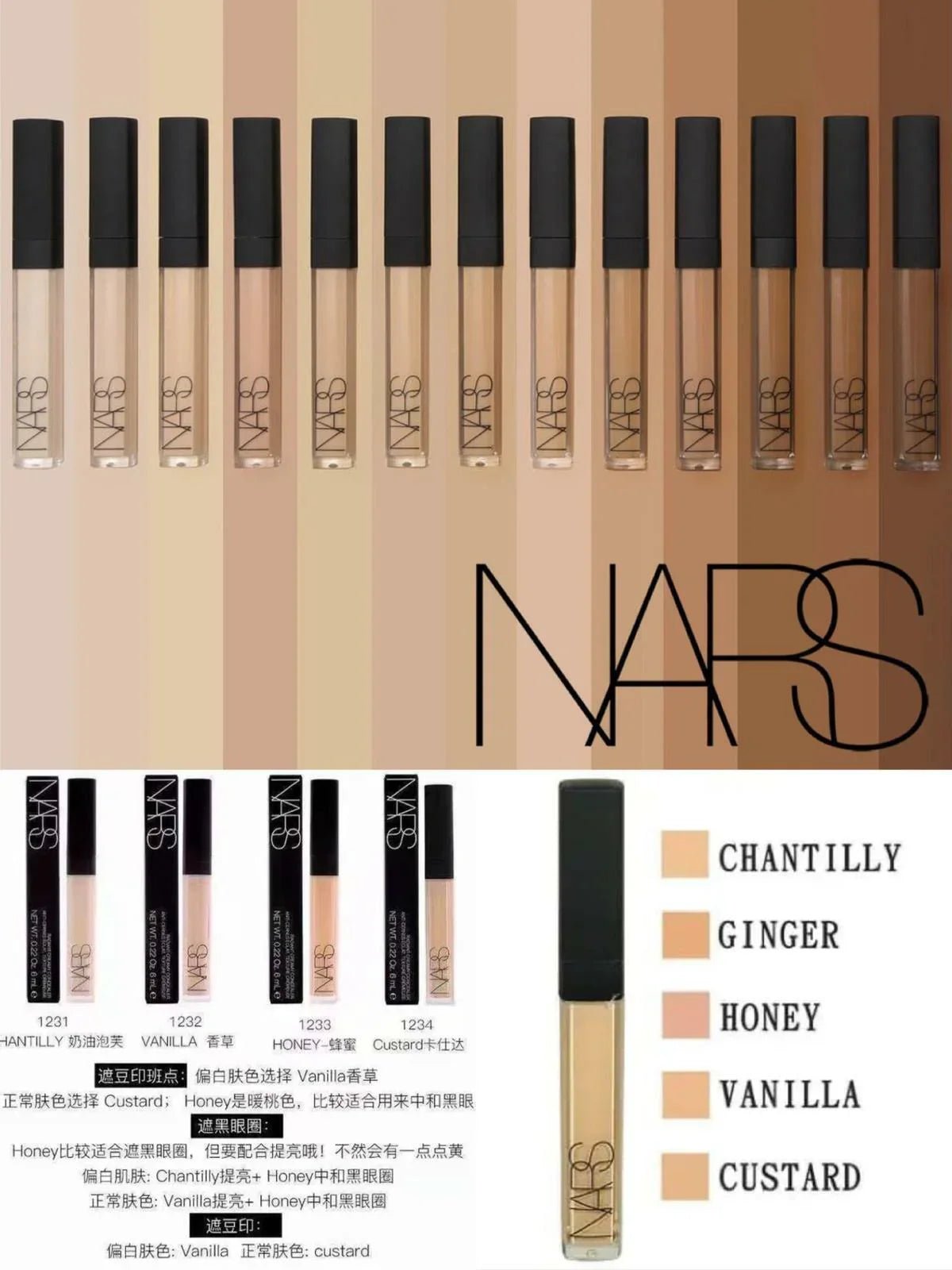 NARS 遮瑕膏6.2g 3種色系 (免稅貨) - HLY &amp; CHOCCICO