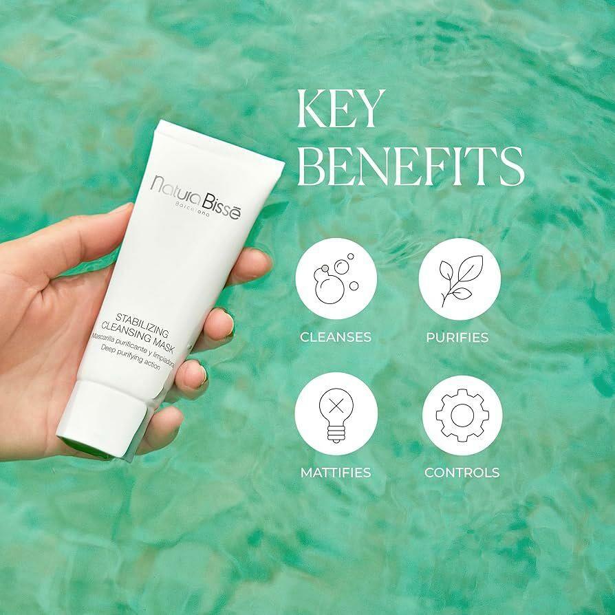 Natura Bissē Stabilizing Cleansing Mask 平衡深層潔膚面膜200ml🧼 - HLY &amp; CHOCCICO