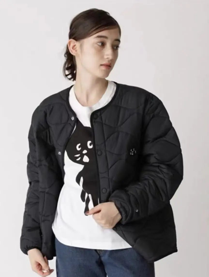 Ne-net NYA 驚訝貓 Quilt Jacket 聯名款夾棉外套 HLY & CHOCCICO