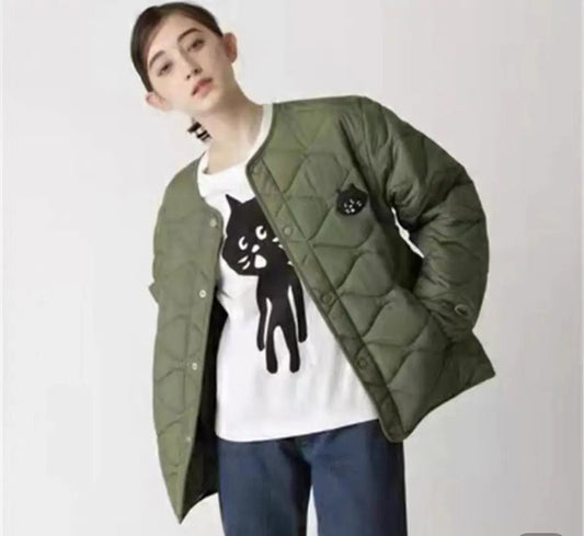 Ne-net NYA 驚訝貓 Quilt Jacket 聯名款夾棉外套 HLY & CHOCCICO
