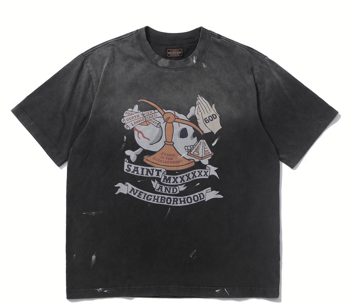 Neighborhod Sthd Pray Tee - HLY & CHOCCICO