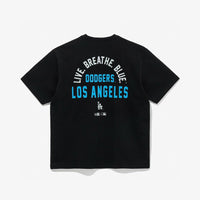 New Era Dodgers Arch Slogan Tee -3 Color HLY & CHOCCICO
