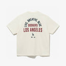 New Era Dodgers Arch Slogan Tee -3 Color HLY & CHOCCICO