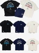 New Era Dodgers Arch Slogan Tee -3 Color HLY & CHOCCICO