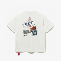 New Era Dodgers Cheer Food Tee - HLY & CHOCCICO