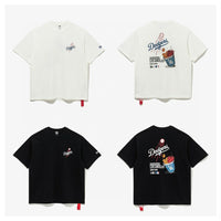 New Era Dodgers Cheer Food  Tee - HLY & CHOCCICO