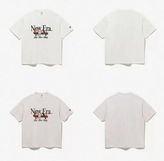 New Era Live Love Skate Tee Directly from Korea