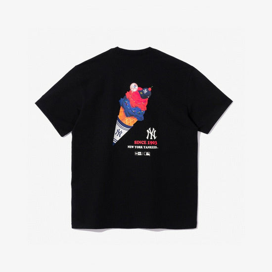 New Era New York Yankees Home Cheering Ice Cream Tee - 3 Color
