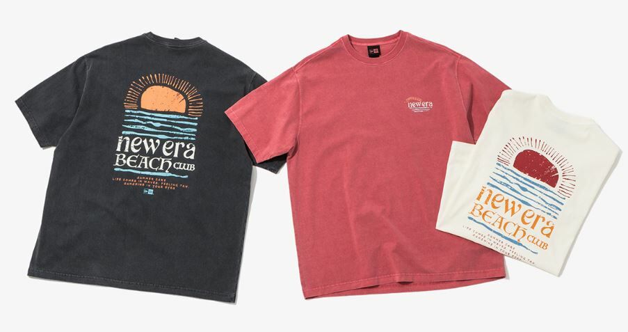 韓國直送New Era Vintage Sun Tee