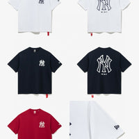 New Era Yankees Neon Logo Tee - HLY & CHOCCICO
