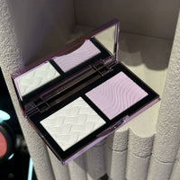 NEW ! MAC 雙色定妝蜜粉餅7g（紫 白餅） 去黃去油 控妝無粉感 - HLY & CHOCCICO