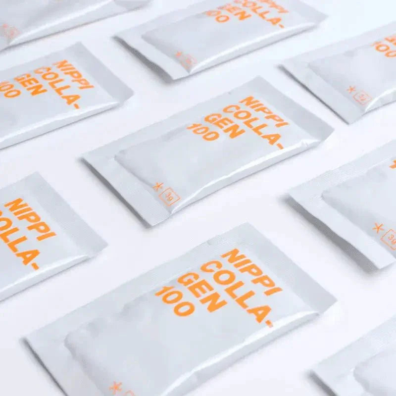 日本 NIPPI Collagen100 膠原蛋白肽100 (🧡橙/ 💙藍) - HLY &amp; CHOCCICO