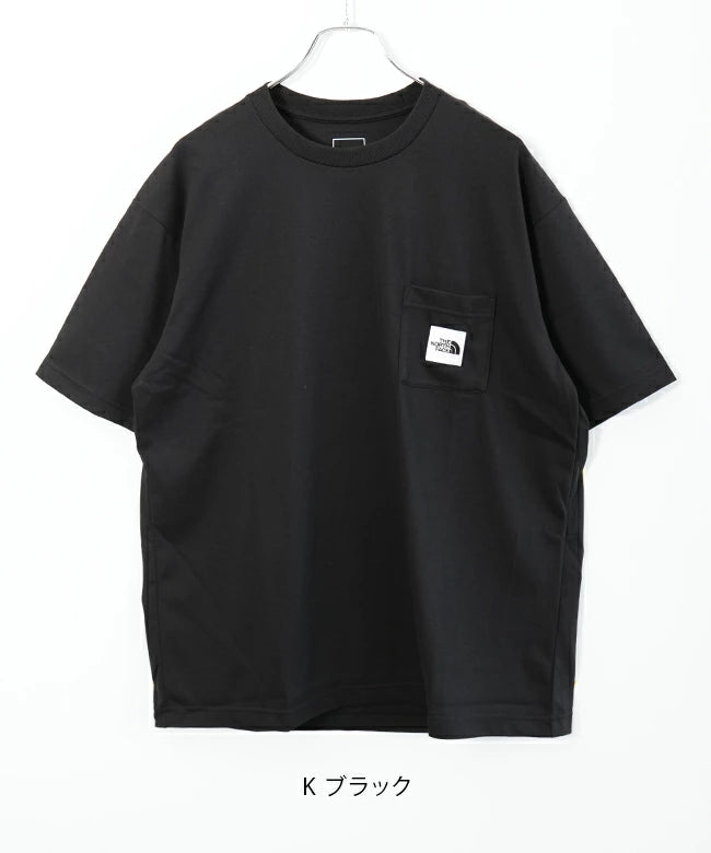 日本直送TNF Square Logo Pocket Tee（日版）