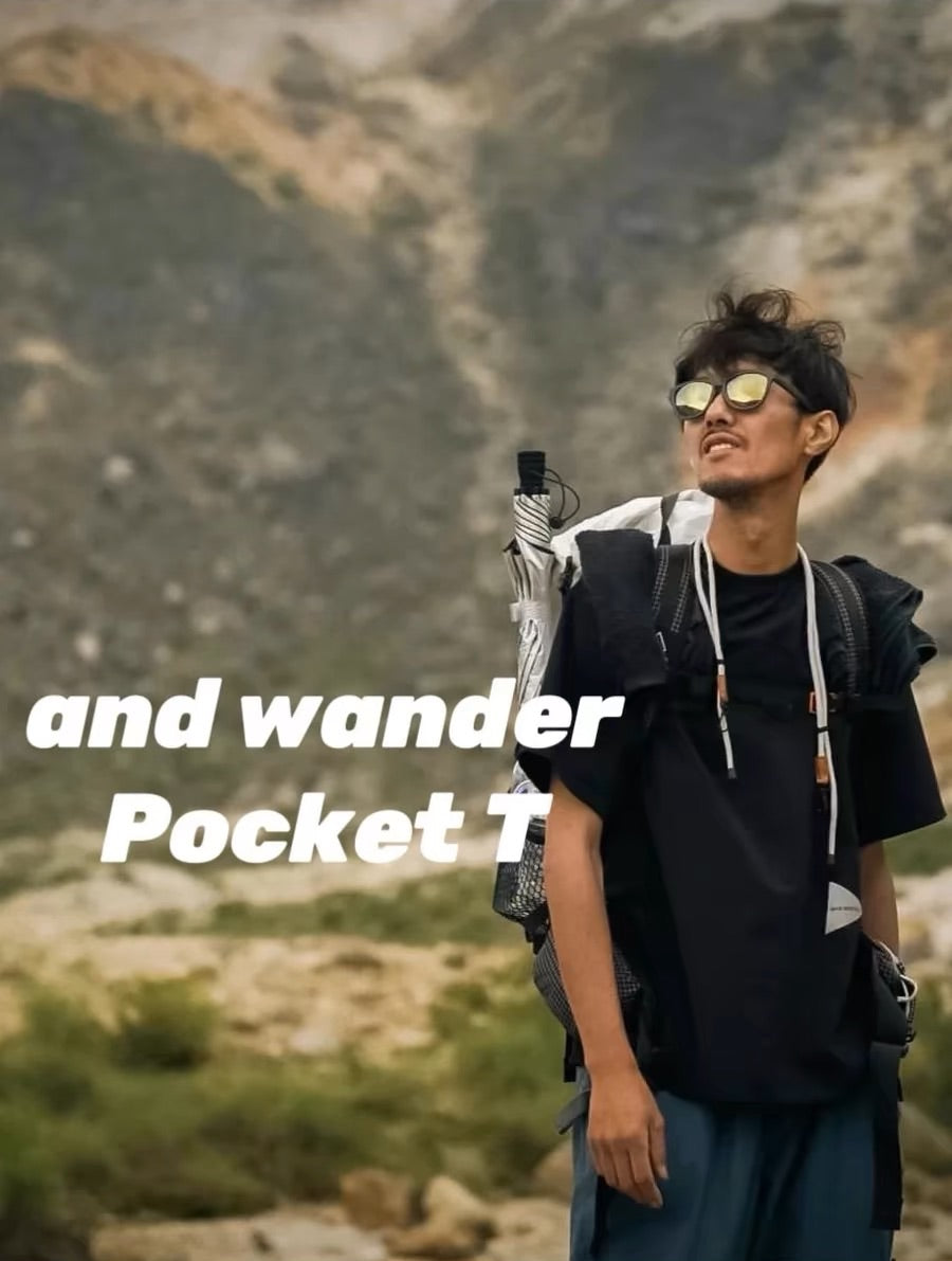 And Wander Coolmax  pocket Tee