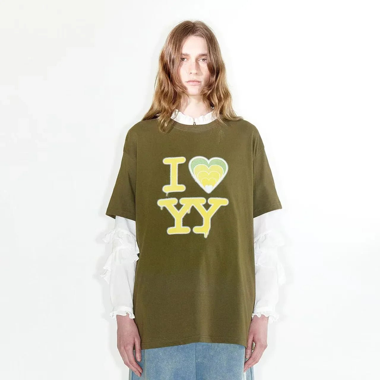 OPEN YY I LOVE YY BOX TEE - HLY &amp; CHOCCICO