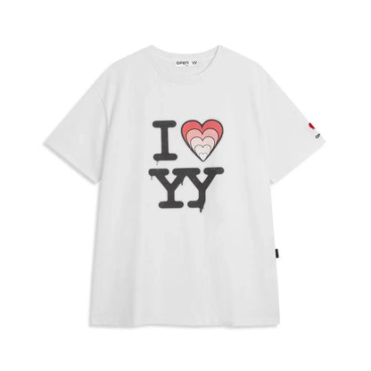 OPEN YY I LOVE YY BOX TEE - HLY &amp; CHOCCICO
