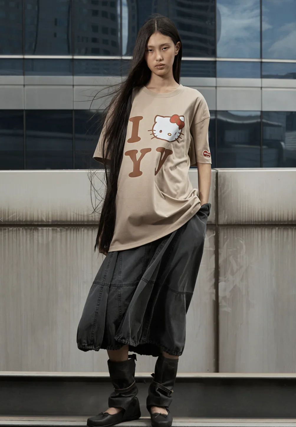 Open YY x Hello Kitty Tee - HLY &amp; CHOCCICO