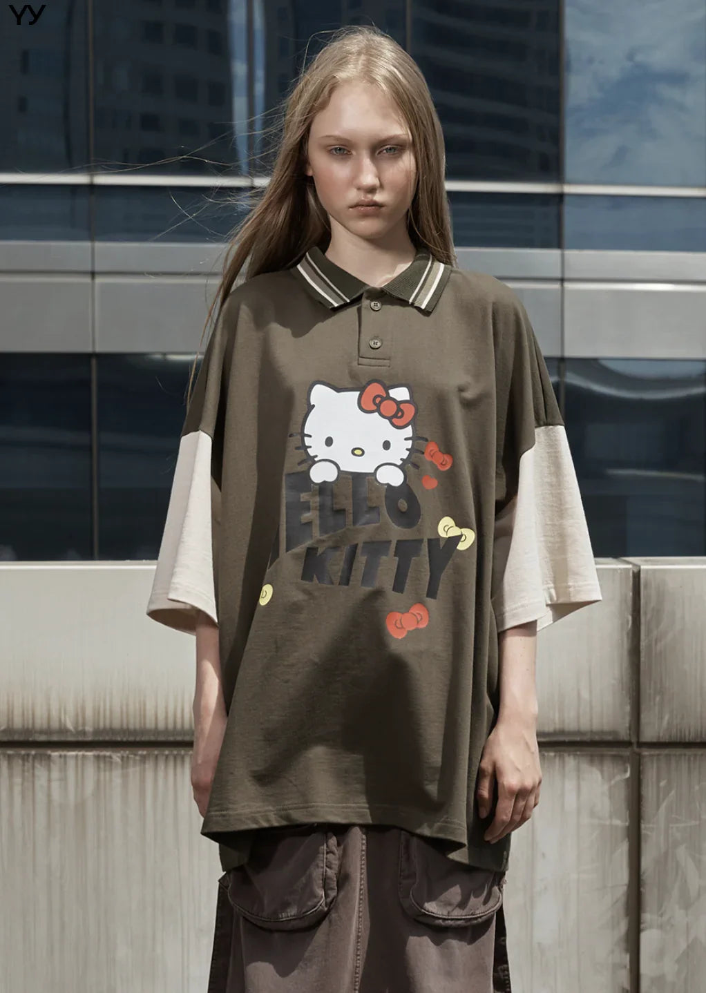 Open YY x Hello Kitty Tee - HLY &amp; CHOCCICO