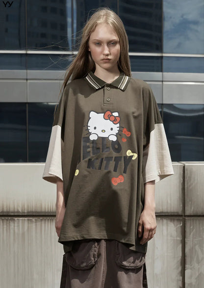 Open YY x Hello Kitty Tee - HLY &amp; CHOCCICO