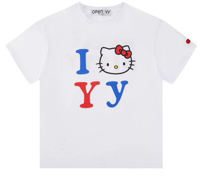 Open YY x Hello Kitty Tee - HLY &amp; CHOCCICO