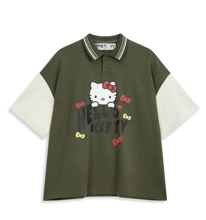 Open YY x Hello Kitty Tee - HLY &amp; CHOCCICO