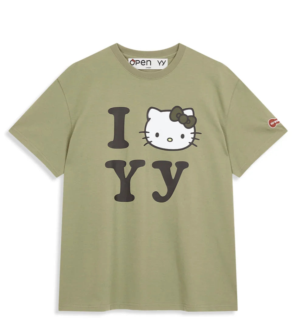 Open YY x Hello Kitty Tee - HLY &amp; CHOCCICO