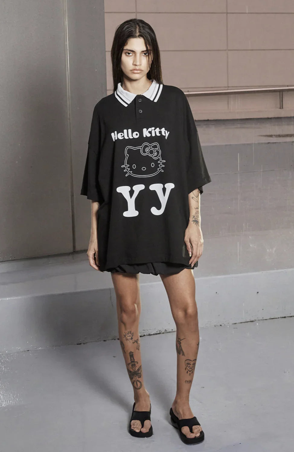 Open YY x Hello Kitty Tee - HLY &amp; CHOCCICO
