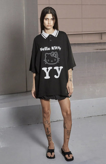 Open YY x Hello Kitty Tee - HLY &amp; CHOCCICO