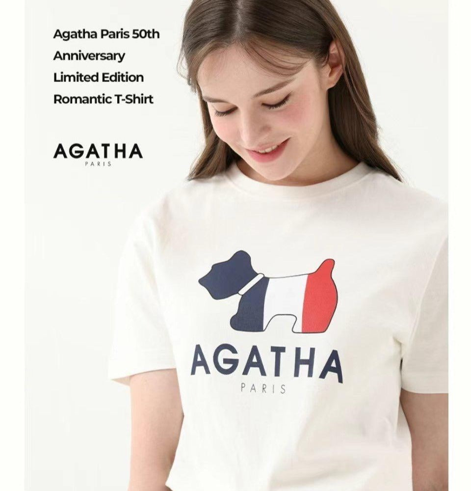 Agatha 50th Anniversary Special Edition Short Sleeves Directly from Korea 