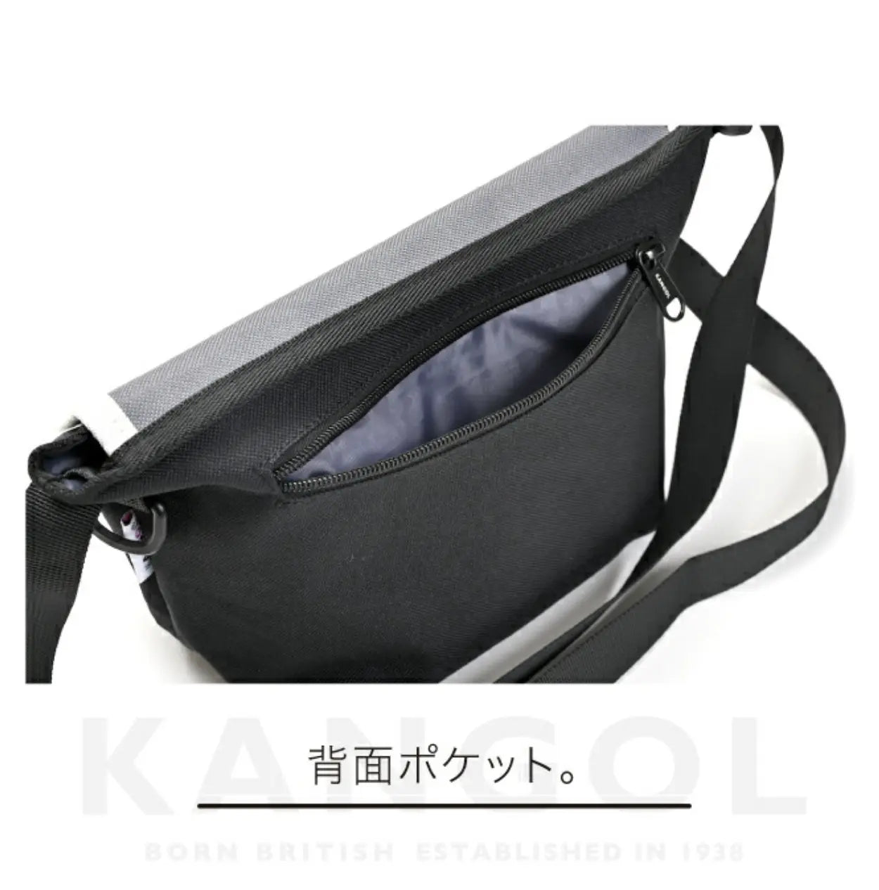 日本直送KANGOL Shoulder Bag 尼龍斜孭袋 ✨3色選擇✨ kangol (Rakuten)