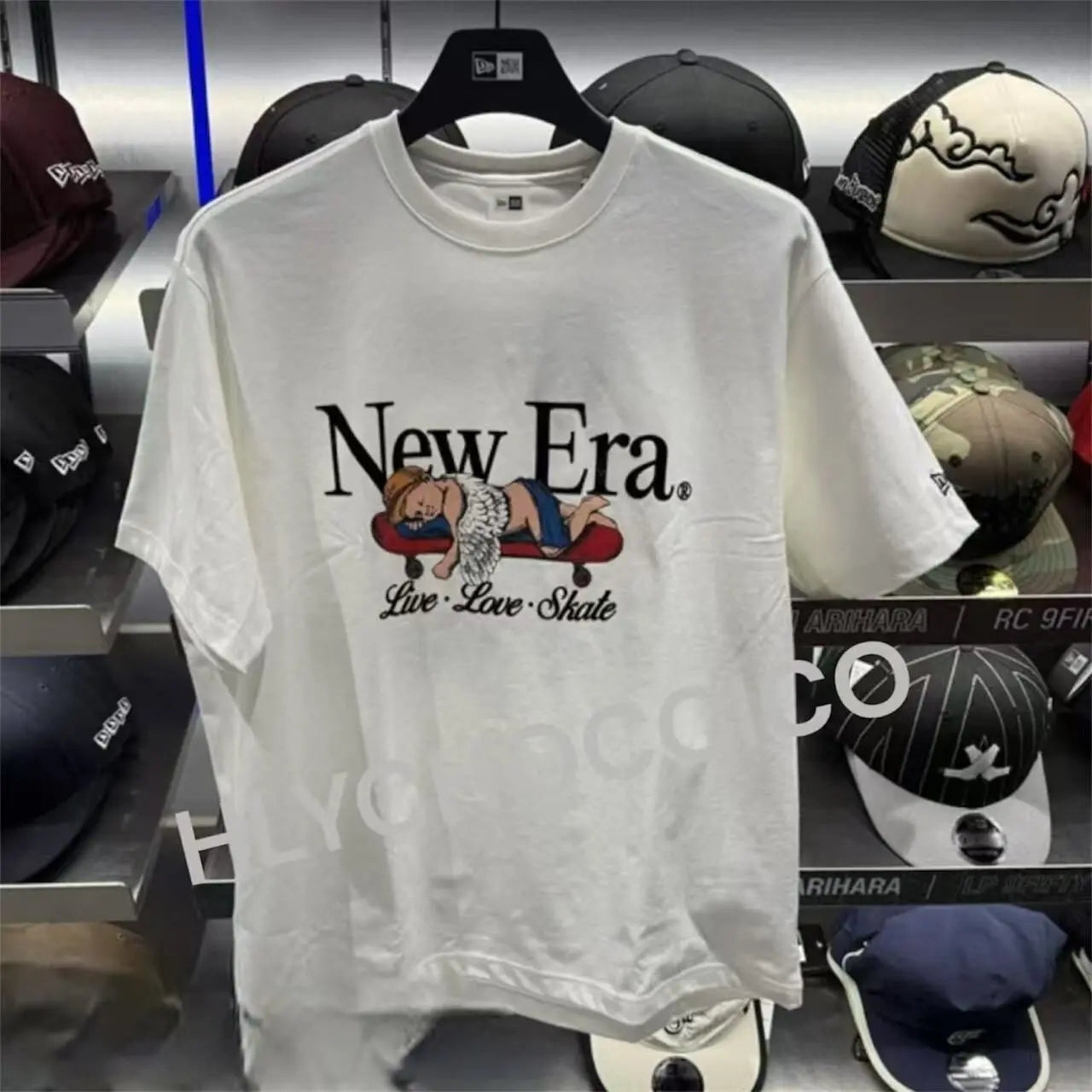 韓國直送New Era Live Love Skate Tee Nya醬外貿服飾 (大廠)