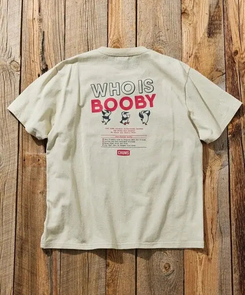 CHUMS 別注 Who is booby  T-shirt -4 Color Nya醬外貿服飾 (大廠)224787＃85