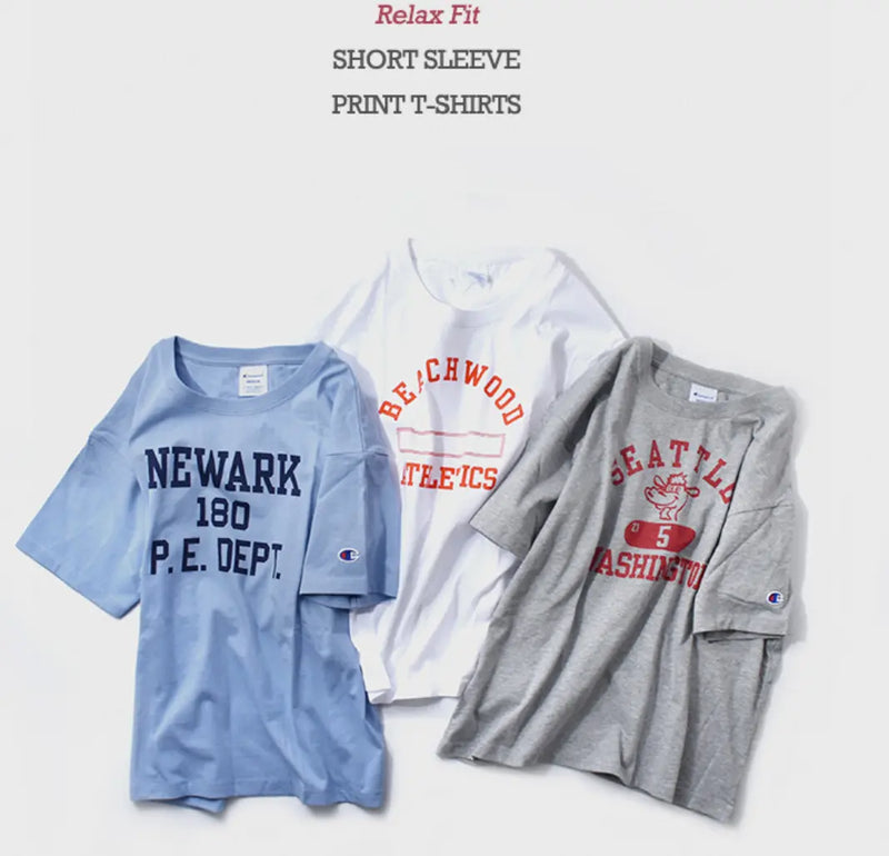 Relax Fit Short Sleeve Print Tee