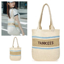 韓國直送MLB Raffia Summer Tote Bag Los Angeles Dodgers (大廠)