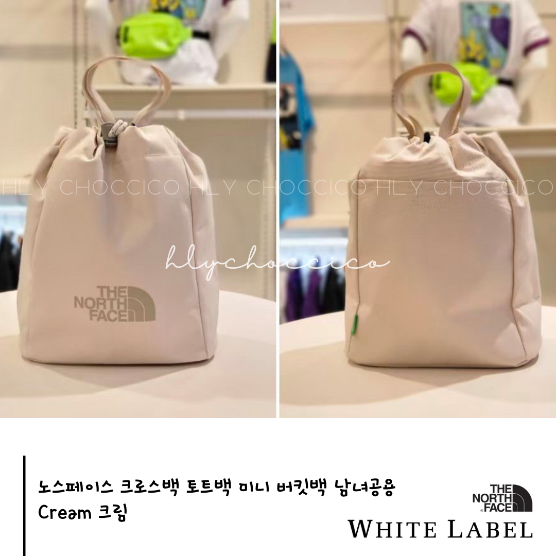TNF WHITE LABEL BUCKET BAG MINI 雙提手斜孭迷你水桶袋