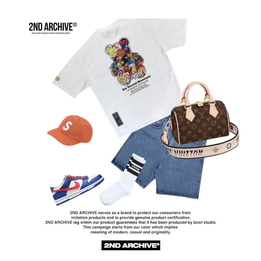 【一口價$277/件】🇰🇷韓國直送🇰🇷 2ND ARCHIVE Our Second Movement Tee - 4 Color APM 537 BOWL