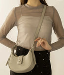 日本直送🌟U.S. POLO ASSN.Half Moon Shoulder Bag 🌟 SETUP7