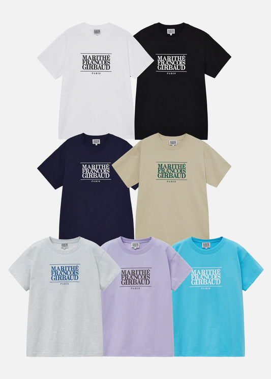 韓國直送MARITHE  CLASSIC LOGO TEE (男女款)