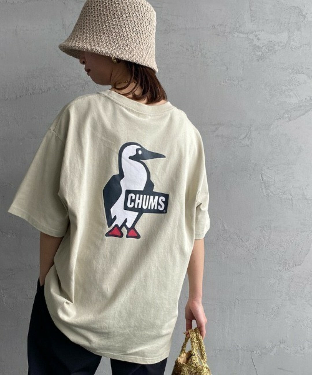 CHUMS booby Logo Tee