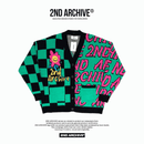 【一口價$449/件】🇰🇷韓國直送🇰🇷 2ND ARCHIVE Smiley Flower Check Cardigan 2ND ARCHIVE