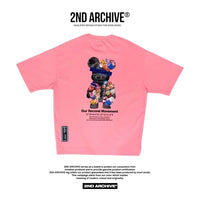 【一口價$277/件】🇰🇷韓國直送🇰🇷 2ND ARCHIVE Bear flower T-shirt - 4 Color APM 537 BOWL