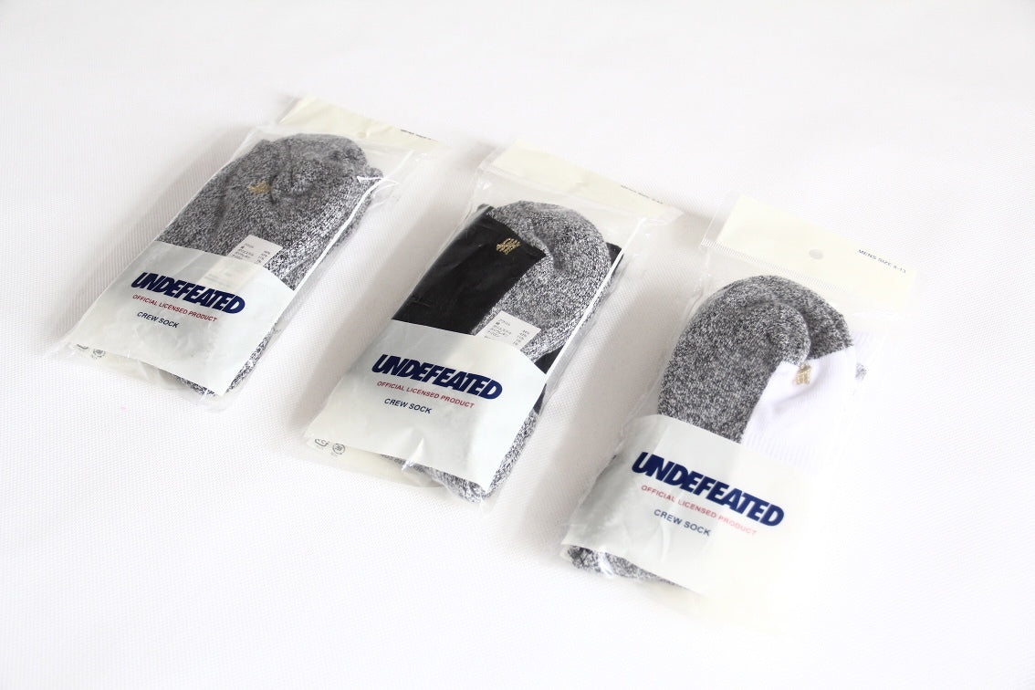 Undefeated  Socks (1 Set 3 對 ) 🌟3款選擇