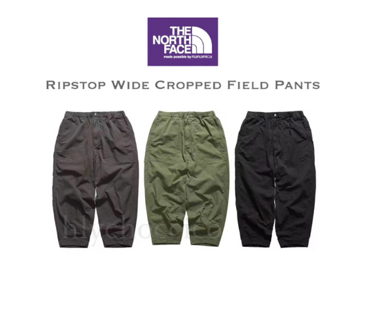TNF PURPLE LABEL Ripstop Wide Cropped Field Pants [NT5355N]