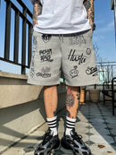 韓國直送 PLUS 82 HIYA Firework Graffiti Shorts APM 537 BOWL
