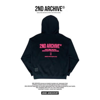 【一口價$390/件】🇰🇷韓國直送🇰🇷 2ND ARCHIVE Logo Embroidered Hoodie 2ND ARCHIVE