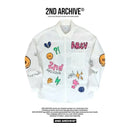 韓國直送 2ND ARCHIVE Crayon Beanie Cat Shirt 2ND ARCHIVE