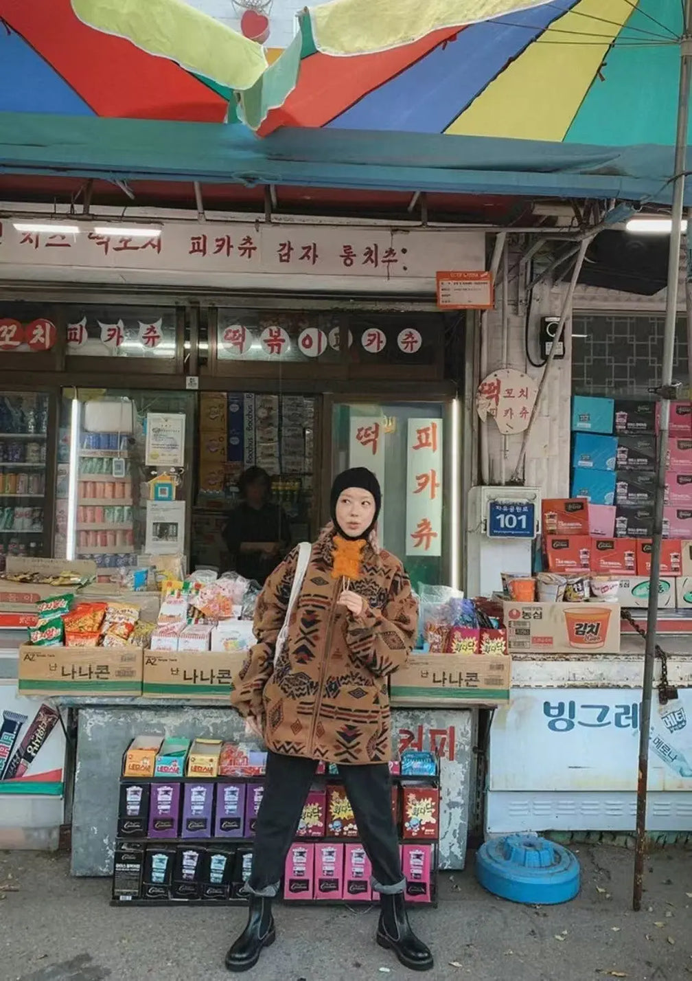 韓國直送Inca Fleece Jacket