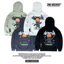 韓國直送🇰🇷 2ND ARCHIVE Tattoo Beanie Bear Hoodies 2ND ARCHIVE