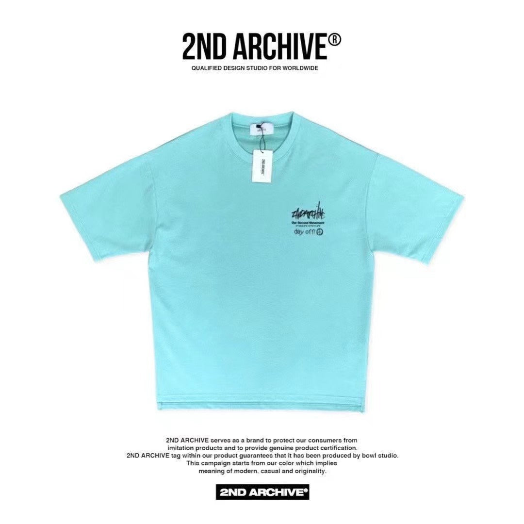 【一口價$277/件】🇰🇷韓國直送🇰🇷 2ND ARCHIVE Foam Circle logo Tee- 4 Color APM 537 BOWL